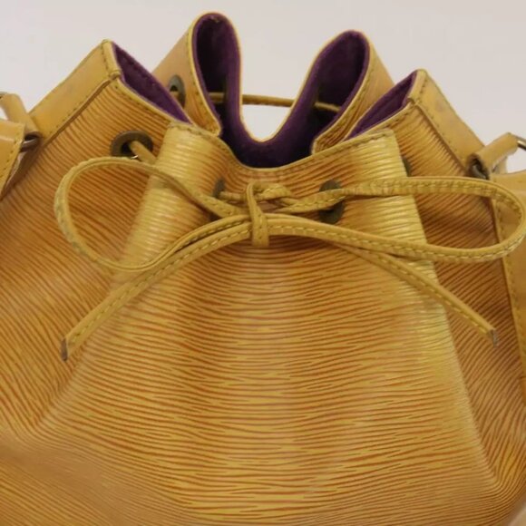 LOUIS VUITTON Epi Petit Noe Shoulder Bag Tassili Yellow - Picture 16 of 16